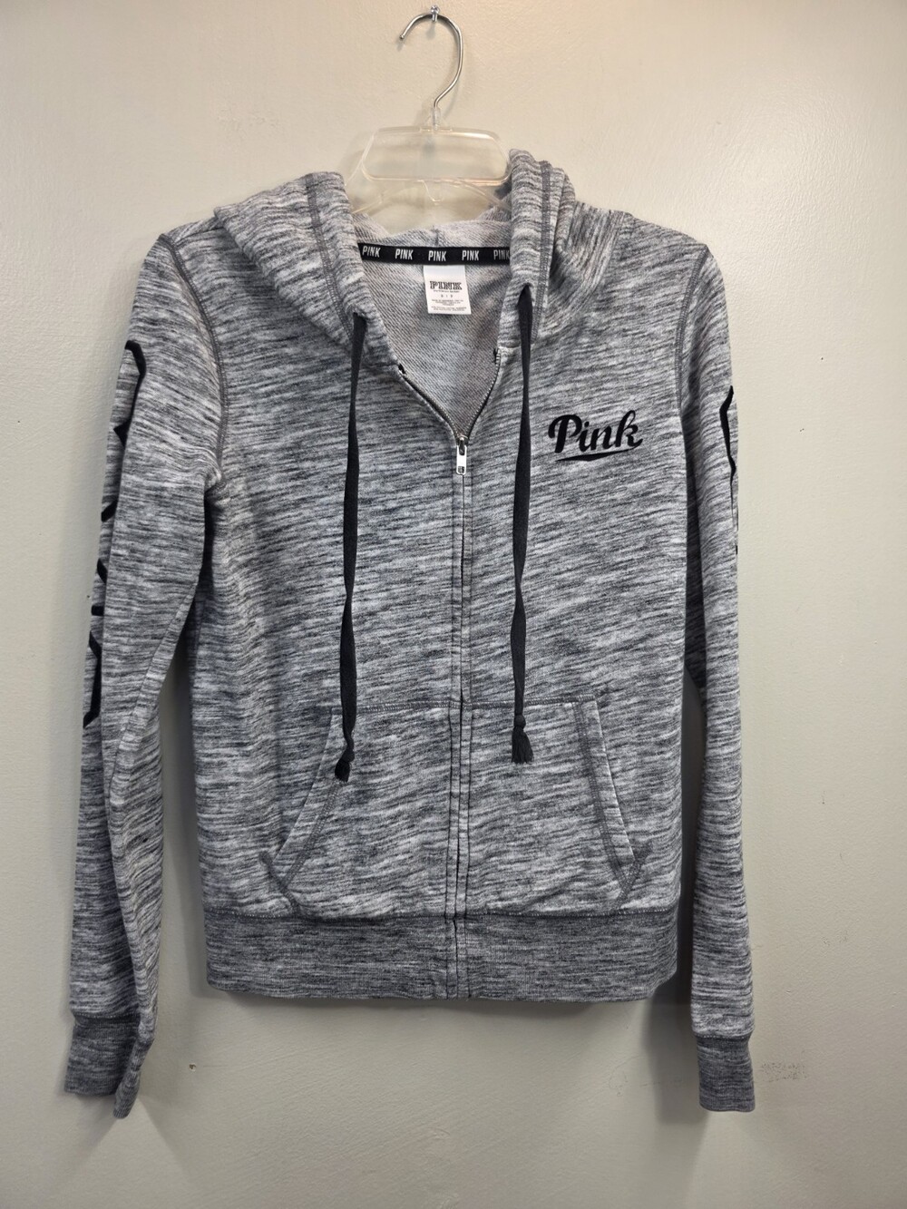 Women's Victoria's Secret PINK Hooded Lightweight Full Zip Sweatshirt size S